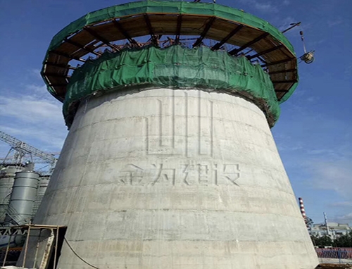 大烟囱新建现场