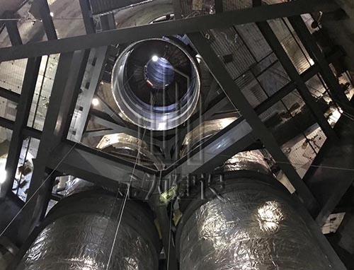 烟囱内衬检测维护